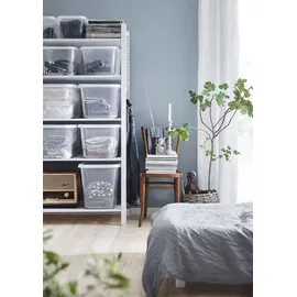 SmartStore Aufbewahrungsbox BasicBox 38 x 27 x 20 cm 1-tlg. transparent