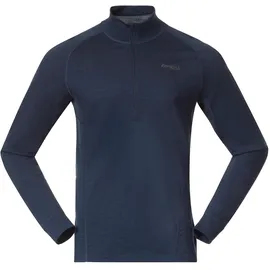 Bergans Inner:Pure Merino Half Zip Longsleeve Blau XL