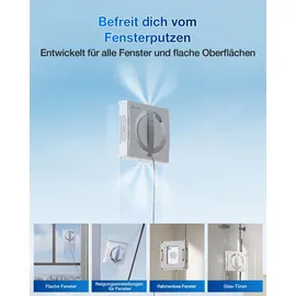 Ecovacs W2 Pro, Fensterreiniger, Weiss
