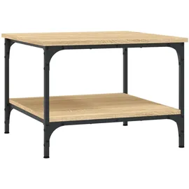 furnicato Couchtisch Sonoma-Eiche Braun 55 x 40 x 55 cm