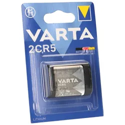 2CR5 2CR5M Foto-Batterie Lithium 6V VARTA Professional
