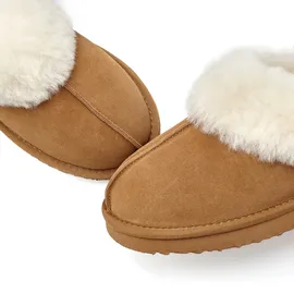 VIVANCE Pantoffeln camelfarben 37