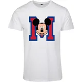 MERCHCODE Mickey Mouse M Face - weiß, - M