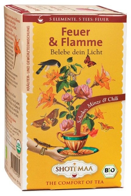 Hari - Feuer & Flamme Shoti Maa 5 Elemente Tee 32 g