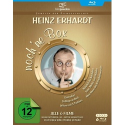 Heinz Erhardt - noch 'ne Blu-ray Box (6 Kultfilme in HD + Bonus-Filmclips) - Filmjuwelen (Neu differenzbesteuert)