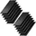 Vicco Wandpaneele Akustik Eiche Schwarz 12 St. 12 x 12 x 1,5 cm