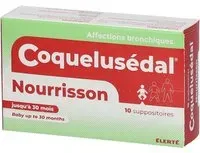 Élerté Coquelusédal nourrisson Suppositoire(S) 10 pc(s)