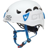 Climbing Technology Galaxy Helm, weiß/azurblau, Regolabile da 50-61 cm