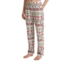 Calida Favourites Holidays Pant Crème Baumwolle Large Damen