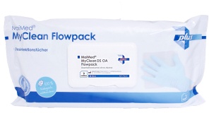 MaiMed MyClean® DS OA Flowpack Desinfektionstücher, Gebrauchsfertige Desinfektionstücher ohne Alkohol, 1 Packung = 48 Tücher