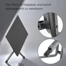 Kettler Klapptisch 70 x 70 x 74 cm Anthrazit