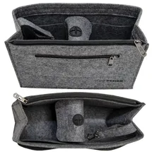 Dune Design DuneDesign Taschenorganizer Filz Tasche Innentasche Grau