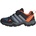 Hook-and-Loop Hiking Shoes Walking Shoe, Wonder Steel/Grey/Impact Orange, 38 2/3 EU