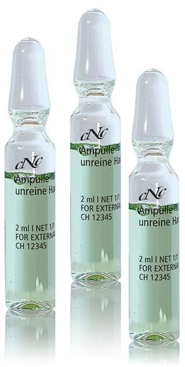 CNC cosmetic Wirkstoffampullen Ampulle unreine Haut 20 ml Frauen