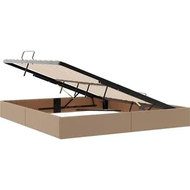 vidaXL Bett mit Stauraum 180 x 200 cm Braun