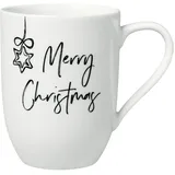 Villeroy & Boch Statement Becher mit Henkel Merry Christmas 280ml