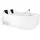 AcquaVapore Whirlpool Eckbadewanne 120 x 182 cm (W23H-R)