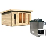 Karibu Mainburg 9 kW Ofen + int. Steuerung