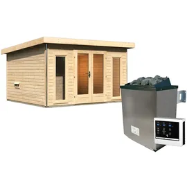 Karibu Mainburg 9 kW Ofen + int. Steuerung