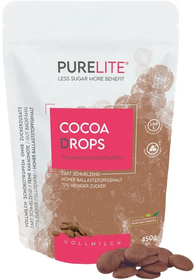 PURELITE Cocoa Drops VOLLMILCH