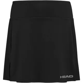 Head Damen Club Basic Long W Skirts, Schwarz, M