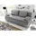 ed exciting design ED Lifestyle Luigi Lux 3DL Schlafsofa Holzwerkstoff/Bonell - 2 Armlehnenkissen