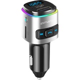 4smarts 456201 FM-Transmitter Zigarettenanzünder Schwarz