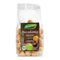 dennree Macadamianüsse mit Honig  geröstet bio