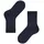 Falke Socken Comfort Wool K So Wolle einfarbig 1 Paar, Blau Dark Marine 6170, 19-22