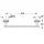 Grohe Start Cube Handtuchhalter ohne Bohren Schwarz 409872430