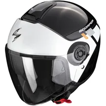Scorpion Exo-City II Metal-Schwarz/Weiss/Silber XS