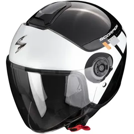 Scorpion Exo-City II Metal-Schwarz/Weiss/Silber XS