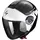 Scorpion Exo-City II Metal-Schwarz/Weiss/Silber XS