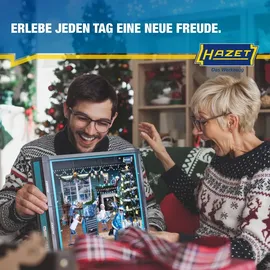 HAZET Adventskalender 24-teiliges Premium Werkzeug-Set für Handwerker