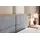 altdecor Boxspringbett 140 x 200 cm H3 Grau