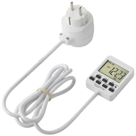 Sygonix SY-5178380 Zeitschaltuhr digital Wochenprogramm 3500 W Countdown-Funktion, Dauerbetrieb, Programmierfunktion,