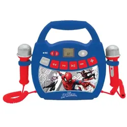 LEXIBOOK Spider-Man Bluetooth®-Lautsprecher mit Lichtern und Mikrofonen und Akku