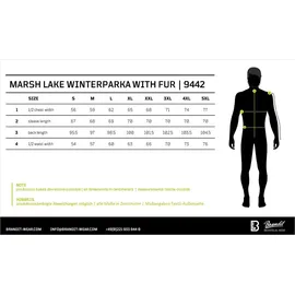 Brandit Textil Brandit Marsh Lake Teddyparka Farbe: black, - Gr.: 5XL