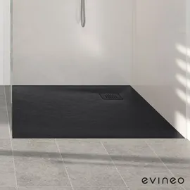 Evineo ineo Rechteck-Duschwanne, BE0522BS+BT016+BT005,