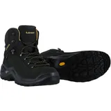 Lowa Wanderschuhe Renegade Mid GTX (All-Terrain, Nubukleder, wasserdicht) anthrazitgrau/senf Herren