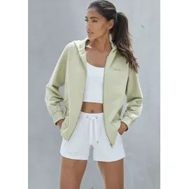 bench. loungewear Kapuzensweatjacke Damen pistazie Gr.36/38