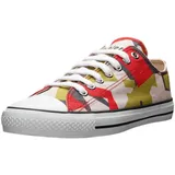 Ethletic Trainer White Cap Lo Cut Damen Camou Rot/Just Weiß 36