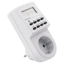 ETT 2er-Pack - Digitale Zeitschaltuhr AZ-62 10 Schaltprogramme, 12/24 Std. Zyklus,