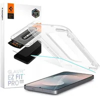 SPIGEN Glas.tR „EZ Fit Pro“ Schutzglas, 2er-Pack für Samsung Galaxy S25 FE