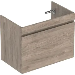 Geberit Waschtischunterschrank Nussbaum hickory / Melamin Holzstruktur