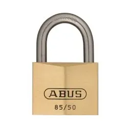 ABUS 85IB/50 Vorhangschloss aus massivem Messing gleichschließend Edelstahlbügel