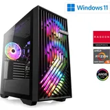 CSL Gaming PC AMD Ryzen 5 5600G, 3900 MHz, AMD Radeon Graphics, 32 GB 1000 GB SSD, Windows 11, USB 3.2, M10900H