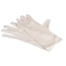 AMPri ECO-PLUS Unterziehhandschuhe, weiß | Packung 12 Paare) Größe 8