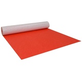 Scorprotect® Malervlies Treppenschutzvlies Rot 25 m2 Abdeckvlies selbstklebend 160 g/m2 rot