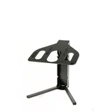 Quik-Lok QUIK LOK - LPH/005 LAPTOP-STÄNDER, leichte und stabile Stahlkonstruktion, mit Gummipads, zwei verschiedene Winkel, maximale Belastung 15 kg, Farbe Schwarz